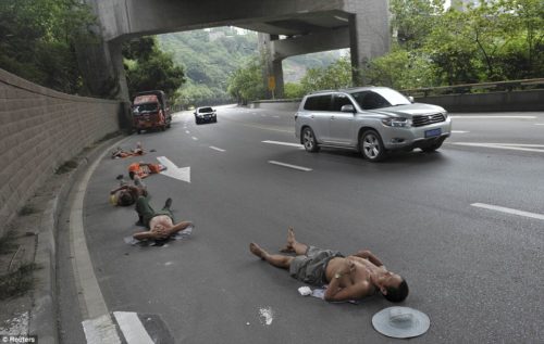 No napping on the freeway
